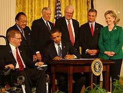 Obama signs CRPD